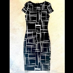 Black and White Lulus Dress size Small
